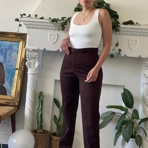 Vintage brown trousers